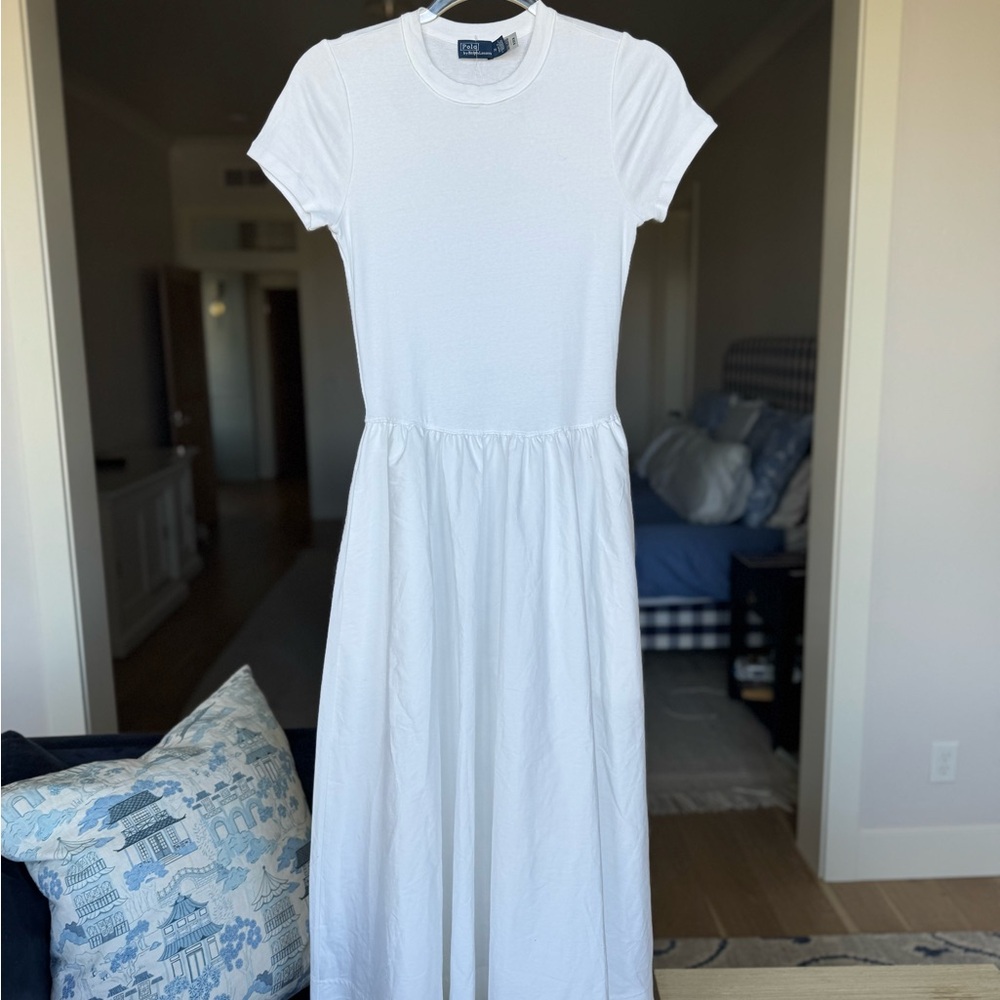Polo Ralph Lauren midi tshirt dress M